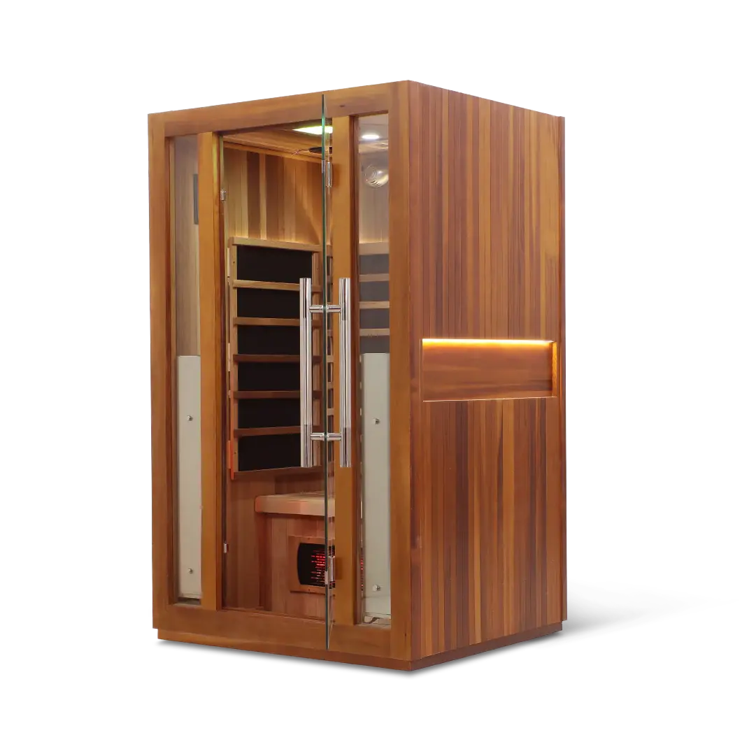 HealthSmart 2 Person Full Spectrum "Smart" WIFI Infrared Sauna HealthSmart