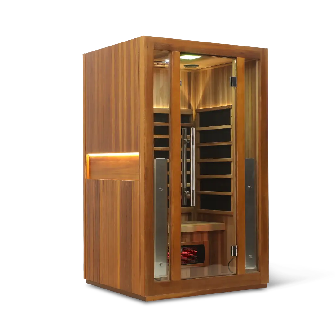 HealthSmart 2 Person Full Spectrum "Smart" WIFI Infrared Sauna HealthSmart