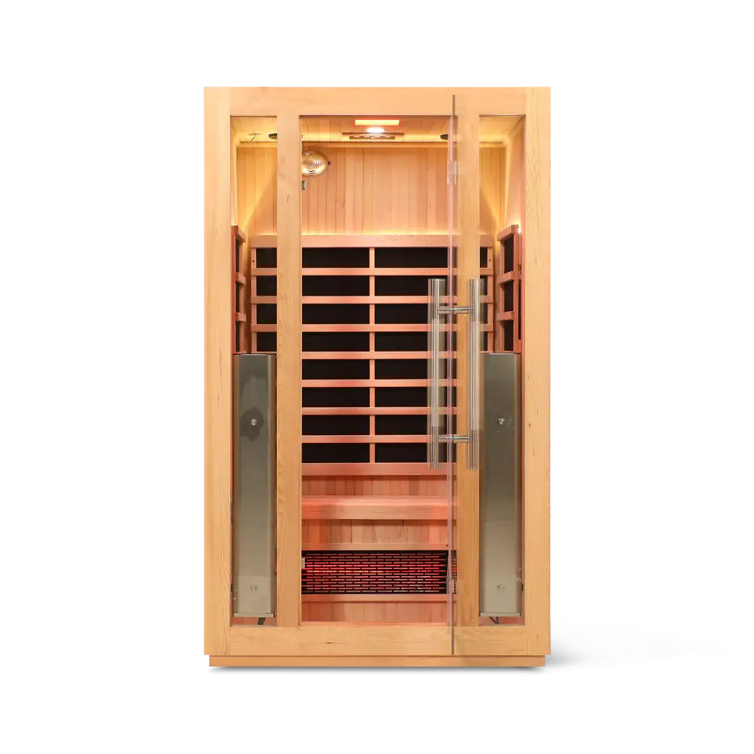 HealthSmart 2 Person Full Spectrum "Smart" WIFI Infrared Sauna HealthSmart