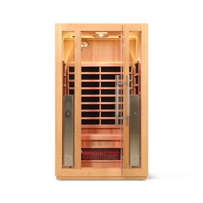 HealthSmart 2 Person Full Spectrum "Smart" WIFI Infrared Sauna HealthSmart