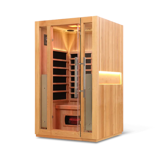 HealthSmart 2 Person Full Spectrum "Smart" WIFI Infrared Sauna HealthSmart
