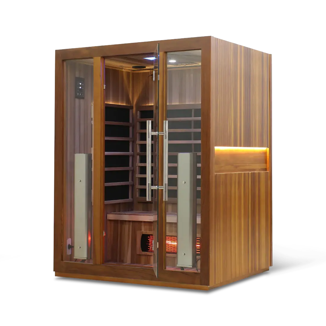 HealthSmart 3 Person Full Spectrum "Smart" WIFI Infrared Sauna HealthSmart