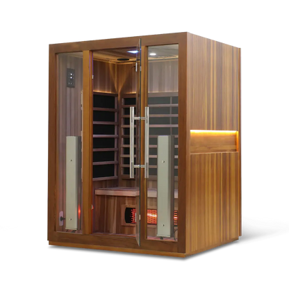 HealthSmart 3 Person Full Spectrum "Smart" WIFI Infrared Sauna HealthSmart