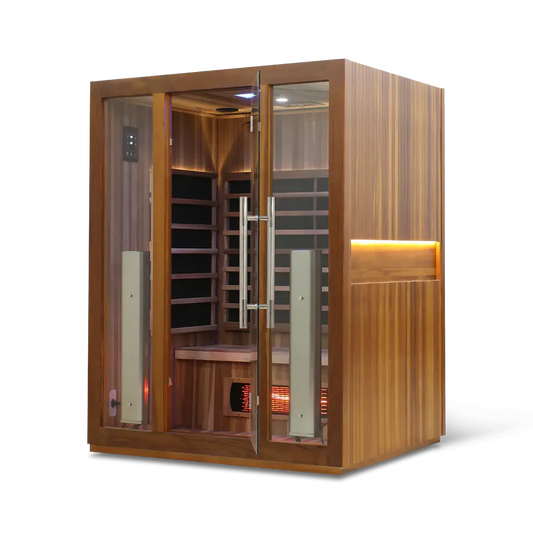 HealthSmart 3 Person Full Spectrum "Smart" WIFI Infrared Sauna HealthSmart