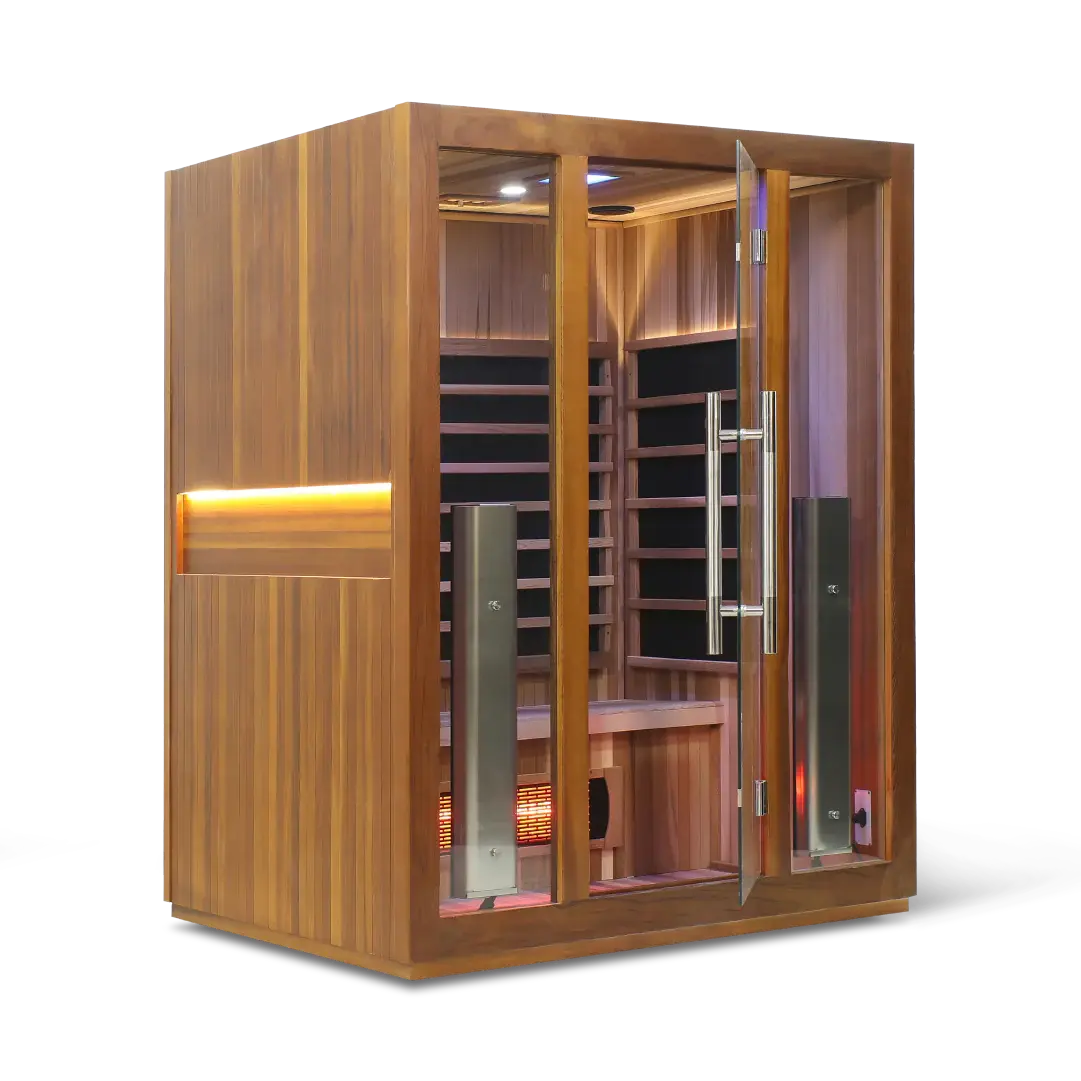 HealthSmart 3 Person Full Spectrum "Smart" WIFI Infrared Sauna HealthSmart