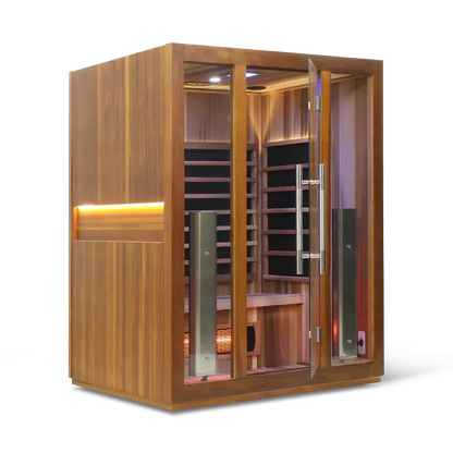 HealthSmart 3 Person Full Spectrum "Smart" WIFI Infrared Sauna HealthSmart