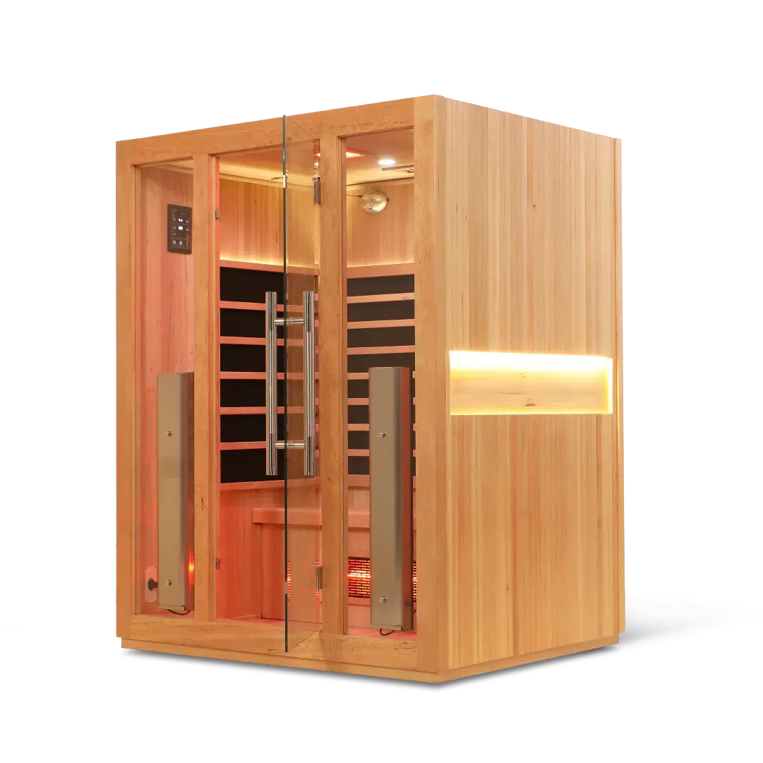 HealthSmart 3 Person Full Spectrum "Smart" WIFI Infrared Sauna HealthSmart