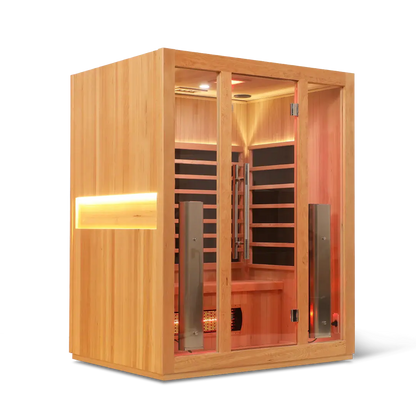 HealthSmart 3 Person Full Spectrum "Smart" WIFI Infrared Sauna HealthSmart