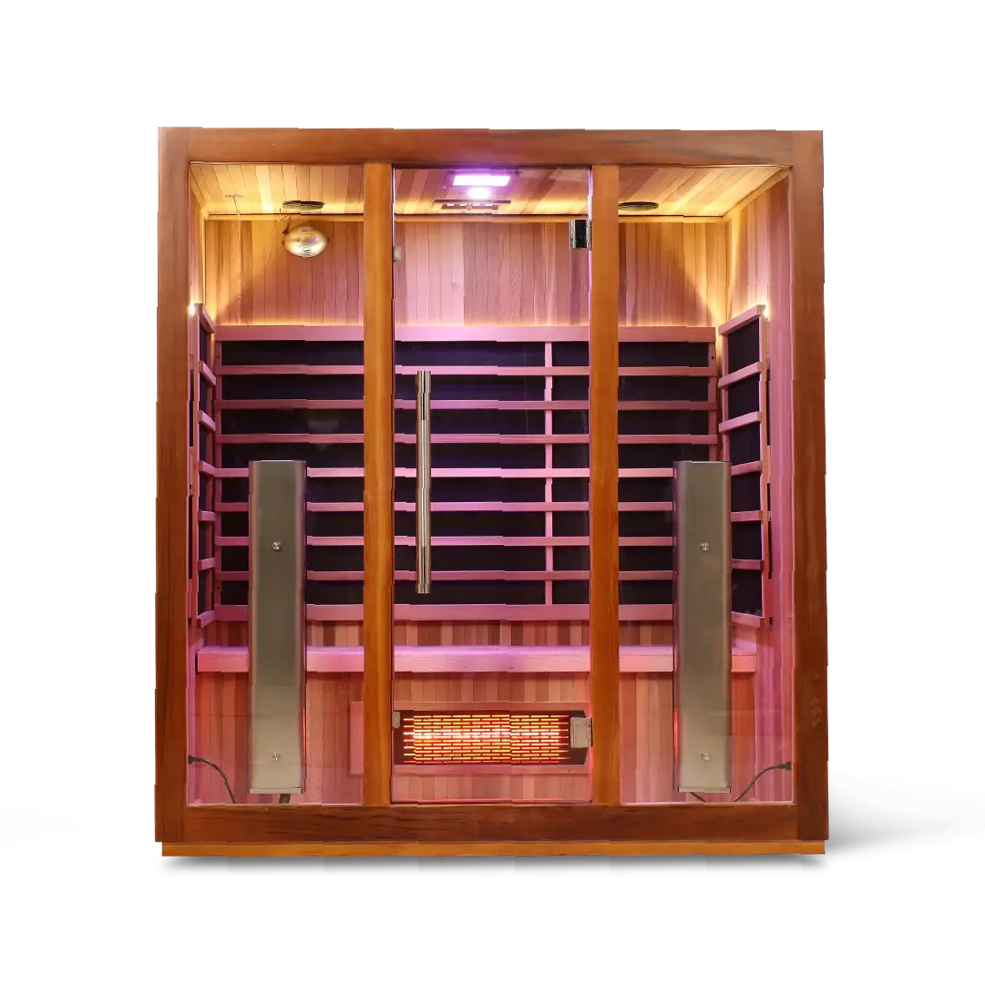 HealthSmart 4 Person Full Spectrum "Smart" WIFI Infrared Sauna HealthSmart