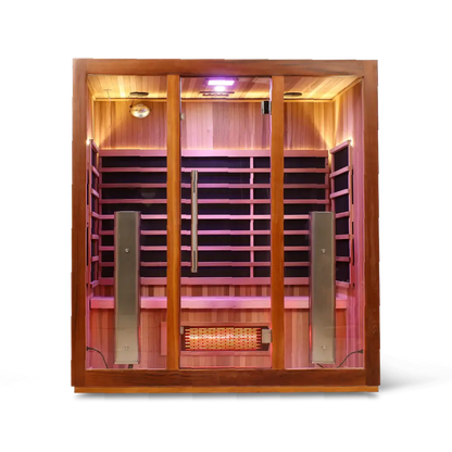 HealthSmart 4 Person Full Spectrum "Smart" WIFI Infrared Sauna HealthSmart