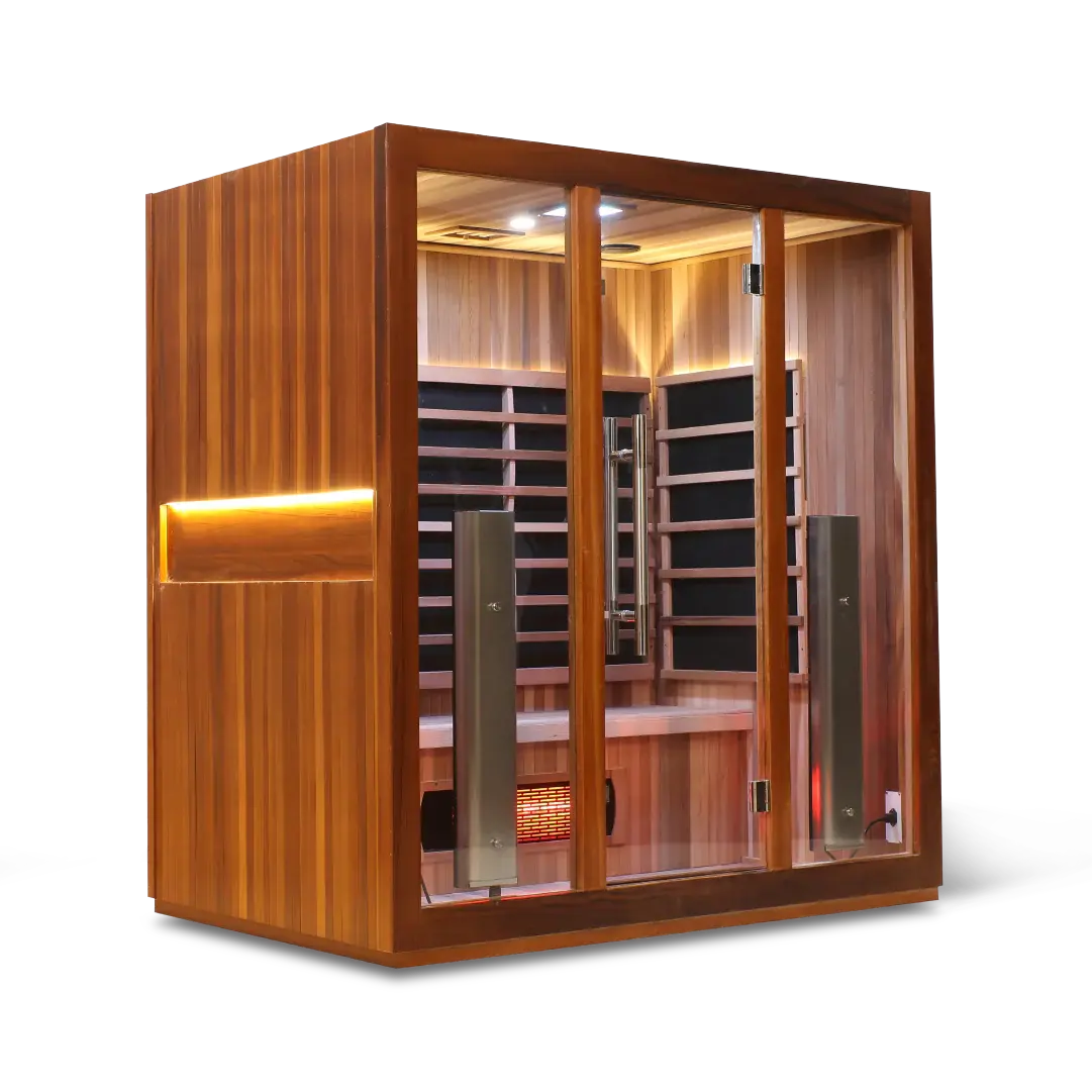 HealthSmart 4 Person Full Spectrum "Smart" WIFI Infrared Sauna HealthSmart