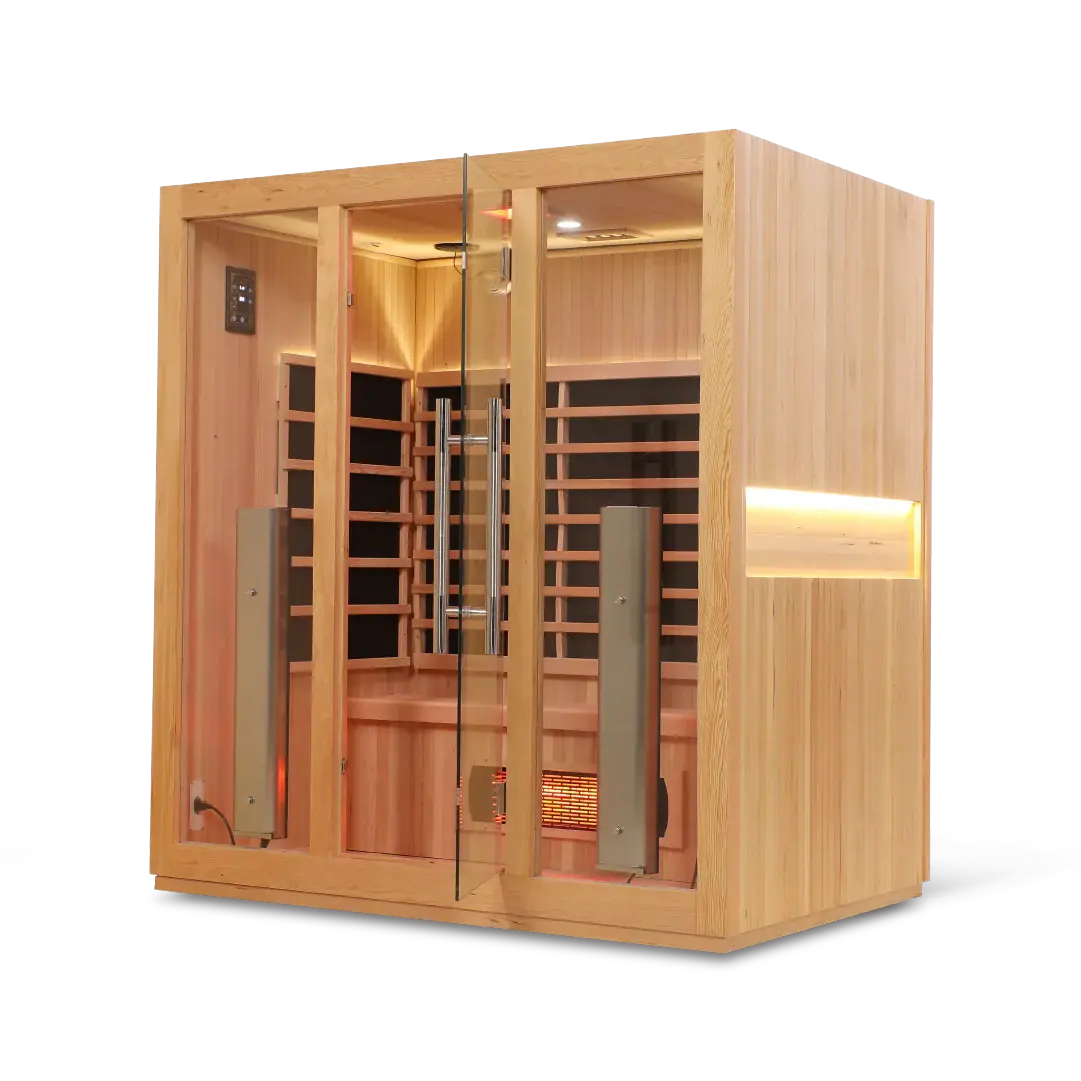 HealthSmart 4 Person Full Spectrum "Smart" WIFI Infrared Sauna HealthSmart