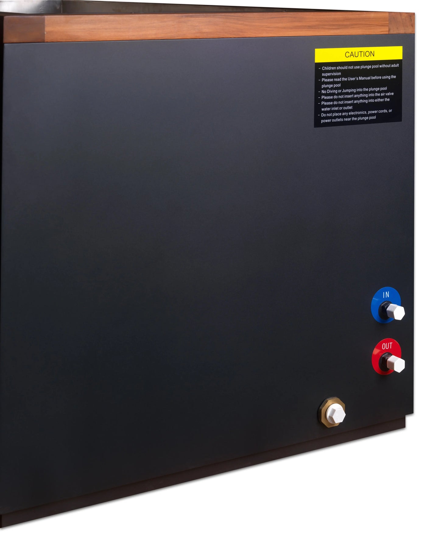 Dynamic Cold Therapy "CUBOID" 304 Stainless Steel Cold Plunge (DCT-S-050-NS-34) Dynamic Cold Therapy