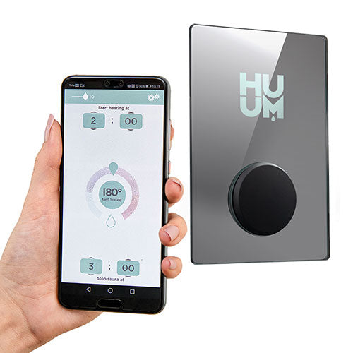 UKU WiFi Sauna Control Panel Mirror Finish