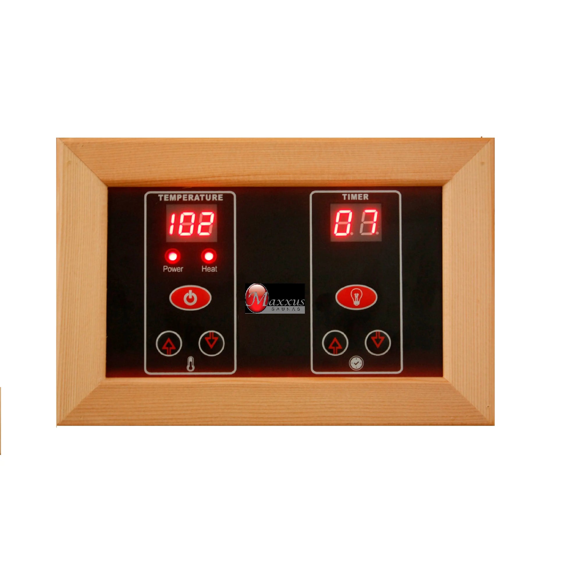 Maxxus "Seattle" 2-Person Low EMF FAR Infrared Sauna  (MX-J206-01 Seattle) Maxxus