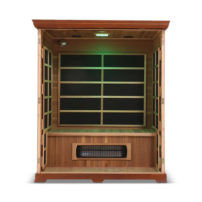 HealthSmart 3 Person Full Spectrum Infrared Sauna HealthSmart
