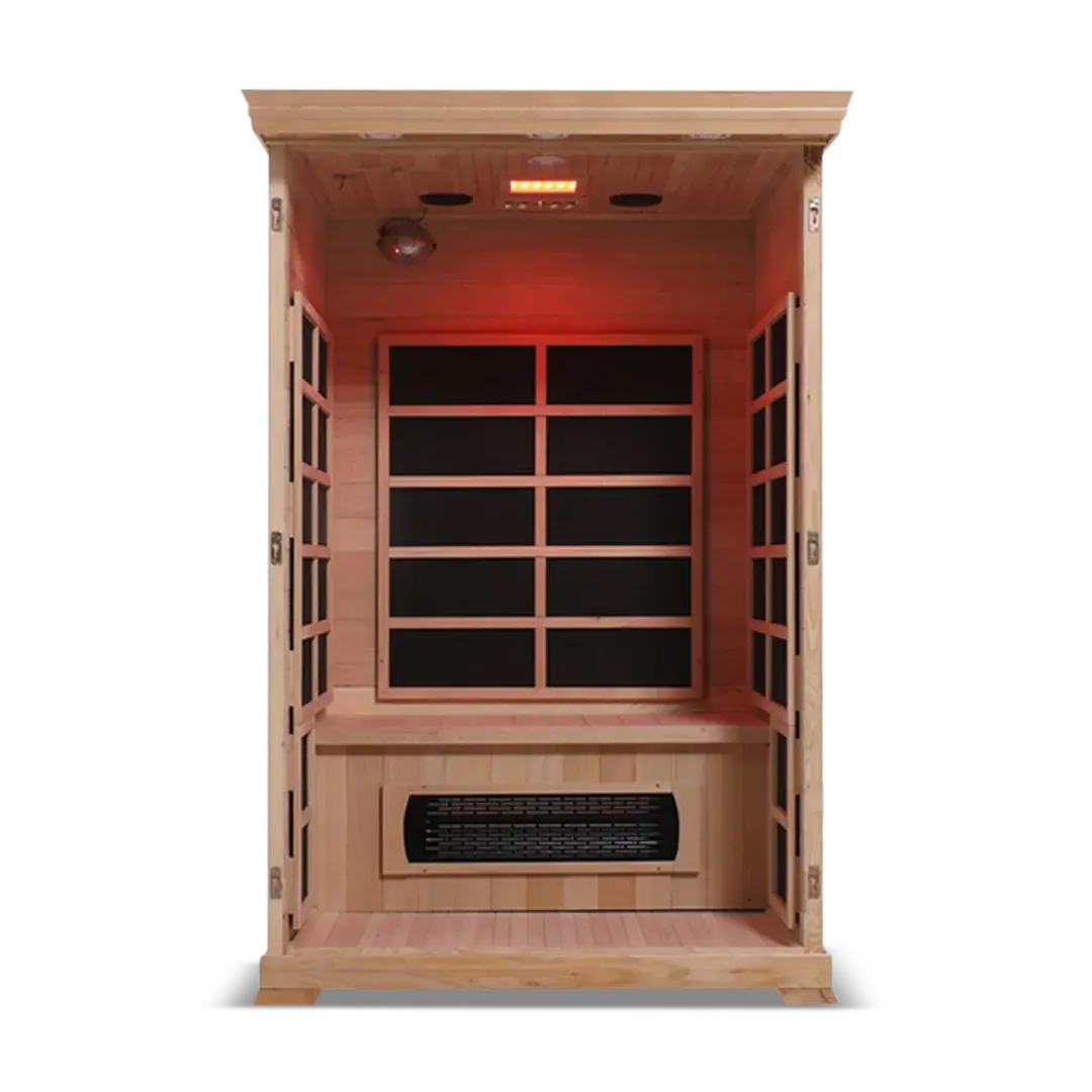 HealthSmart 2 Person Full Spectrum Infrared Sauna HealthSmart