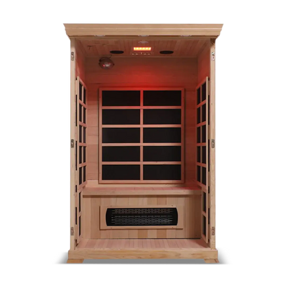 HealthSmart 2 Person Full Spectrum Infrared Sauna HealthSmart