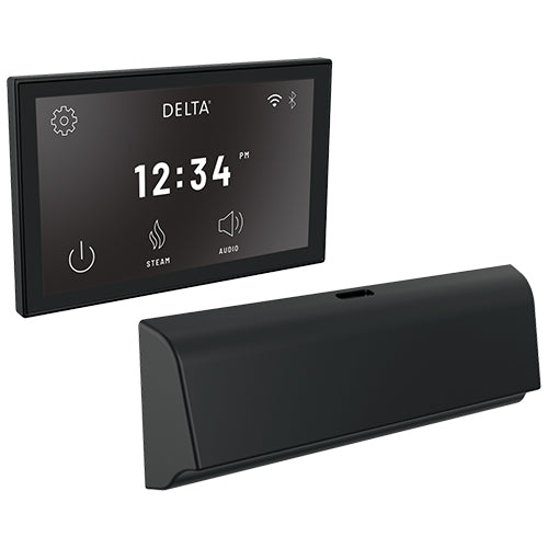 Delta SteamScape Deluxe System with Digital Interface and Steam Head