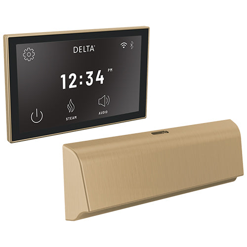 Delta SteamScape Deluxe System with Digital Interface and Steam Head