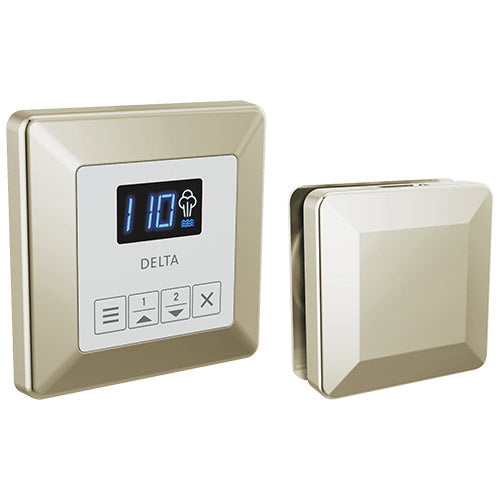 Delta SteamScape Classic Square System with Control and Steam Head