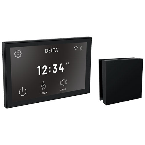 Delta SteamScape Deluxe System with Digital Interface and Square Steam Head