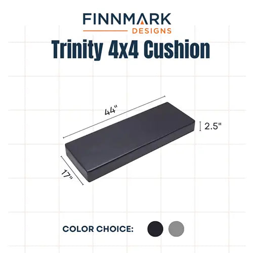 Finnmark FD-4 Combination Sauna Cushion (Sauna Cushion, Trinity 4x4, Marine Grade Vinyl) Finnmark