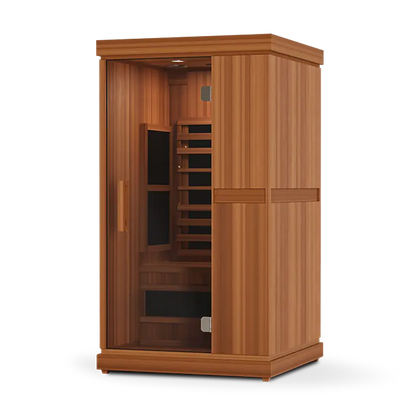 Finnmark FD-1 Full-Spectrum Infrared Sauna (1-Person Home Infrared Sauna, 38”W x 38”D x 78”H) Finnmark