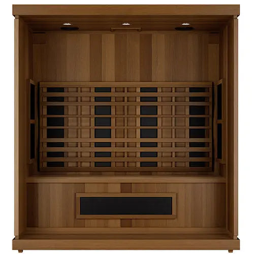 Finnmark FD-3 Full Spectrum Infrared Sauna (4-Person Home Infrared Sauna, 72"W x 46"D x 78"H) Finnmark