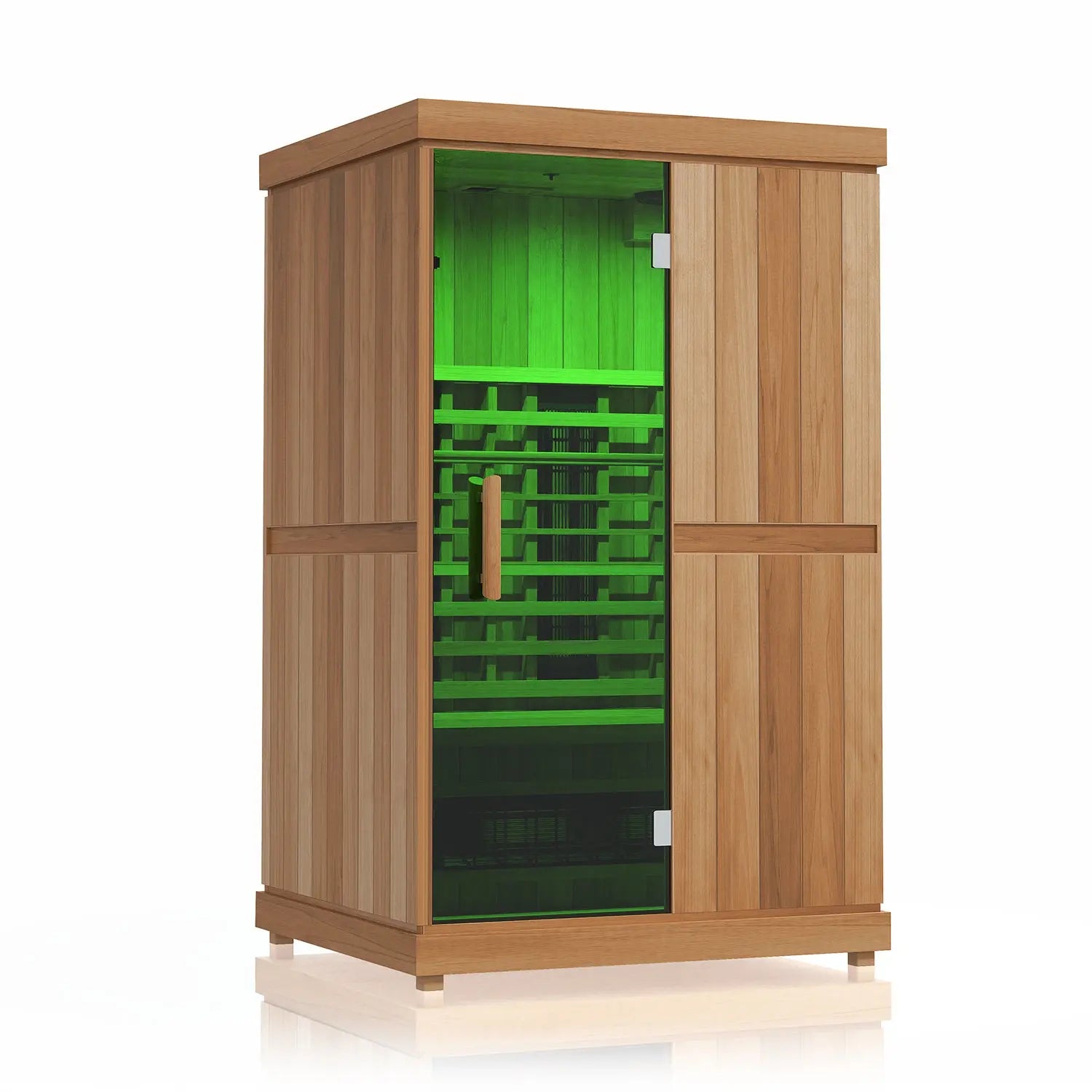 Finnmark FD-2 Full-Spectrum Infrared Sauna (2-Person Home Infrared Sauna, 48”W x 44”D x 78”H) Finnmark