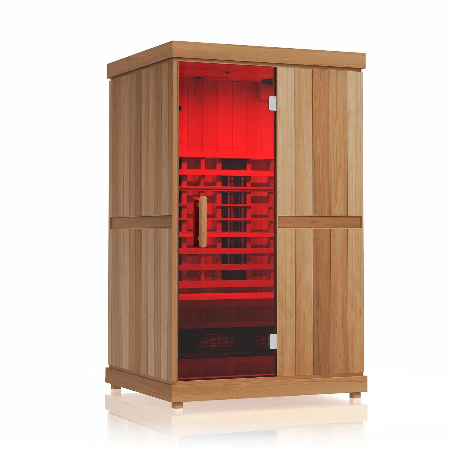 Finnmark FD-2 Full-Spectrum Infrared Sauna (2-Person Home Infrared Sauna, 48”W x 44”D x 78”H) Finnmark
