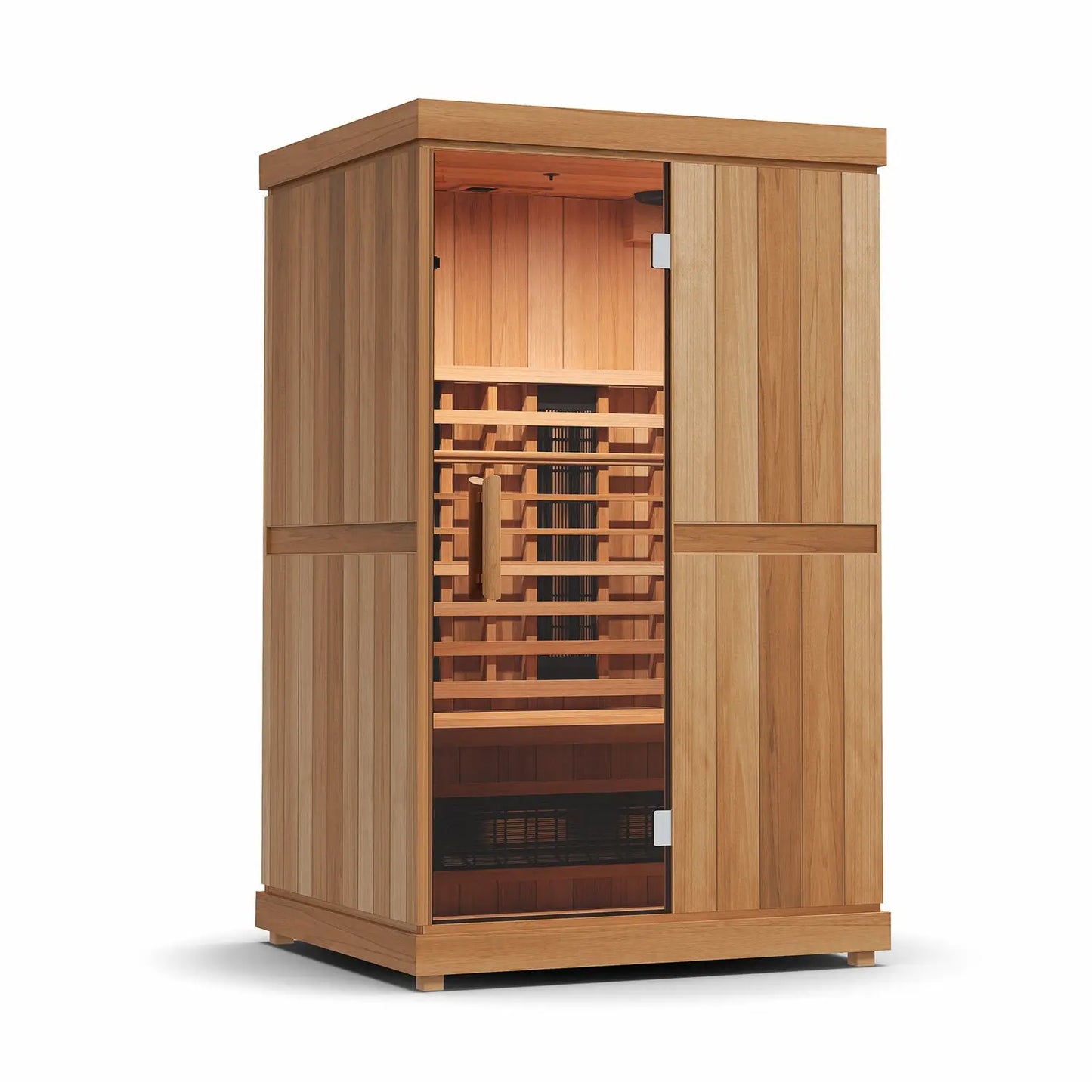 Finnmark FD-2 Full-Spectrum Infrared Sauna (2-Person Home Infrared Sauna, 48”W x 44”D x 78”H) Finnmark
