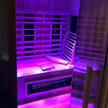 Finnmark FD-2 Full-Spectrum Infrared Sauna (2-Person Home Infrared Sauna, 48”W x 44”D x 78”H) Finnmark