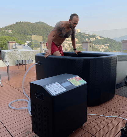 Dreampod Ice Series Cold Plunge Barrel Flex with Chiller