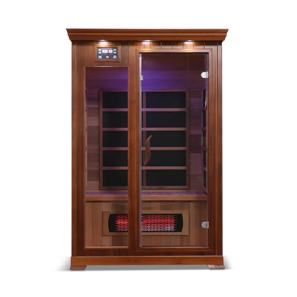 HealthSmart 2 Person Full Spectrum Infrared Sauna HealthSmart