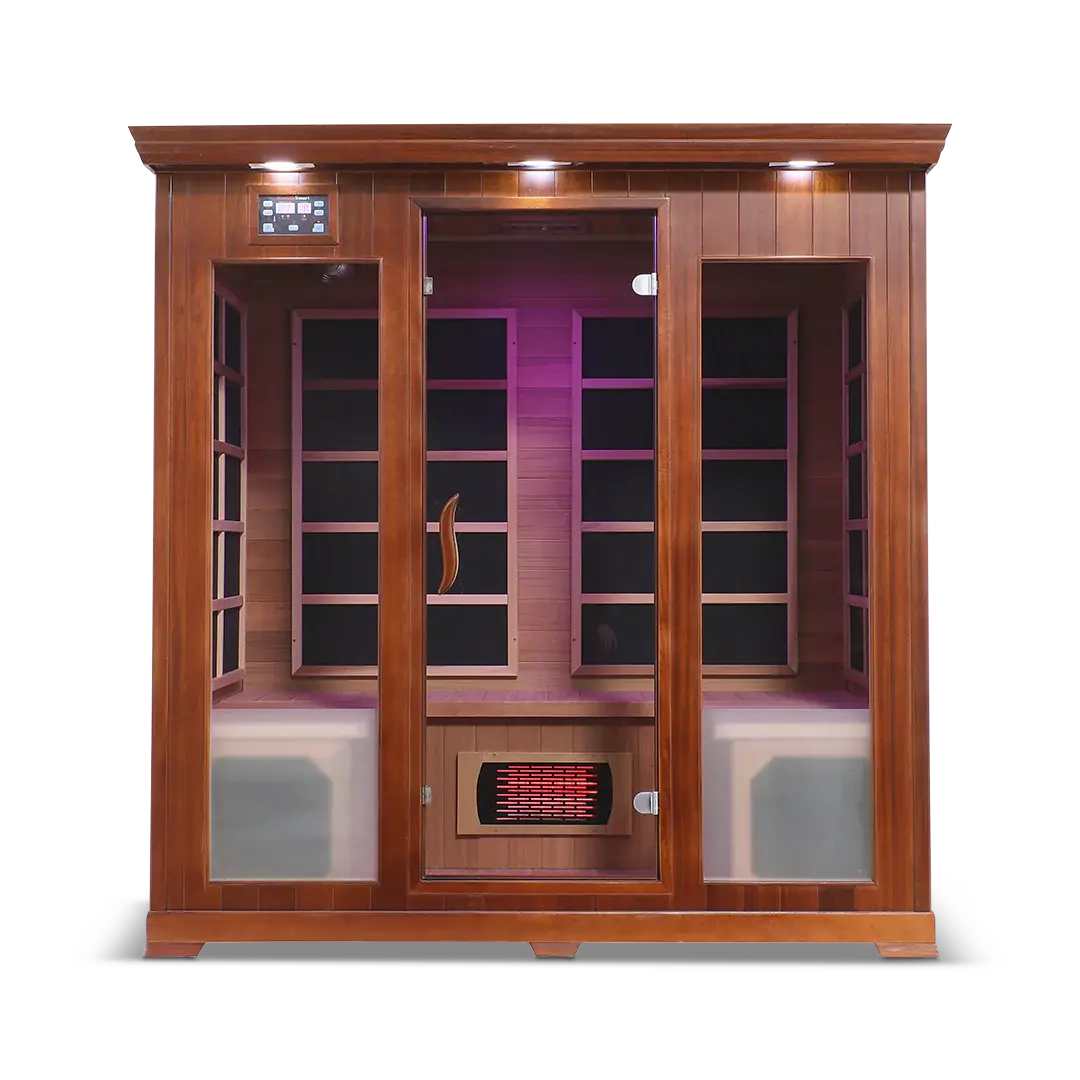 HealthSmart 4 Person Full Spectrum Infrared Sauna HealthSmart
