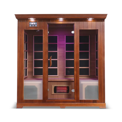 HealthSmart 4 Person Full Spectrum Infrared Sauna HealthSmart