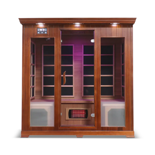 HealthSmart 4 Person Full Spectrum Infrared Sauna HealthSmart