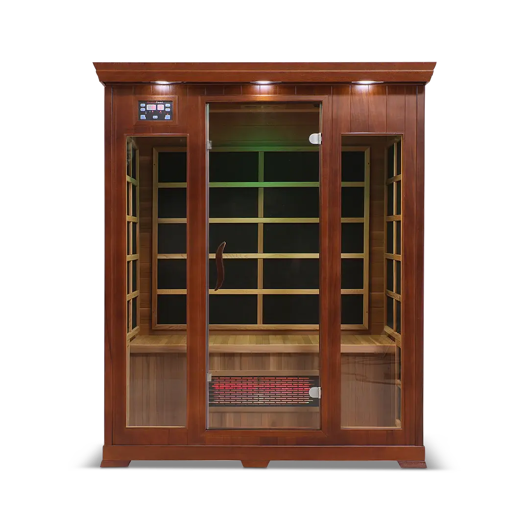 HealthSmart 3 Person Full Spectrum Infrared Sauna HealthSmart