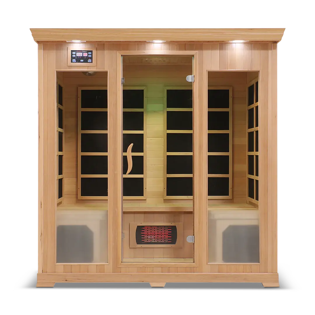 HealthSmart 4 Person Full Spectrum Infrared Sauna HealthSmart