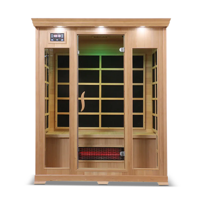 HealthSmart 3 Person Full Spectrum Infrared Sauna HealthSmart