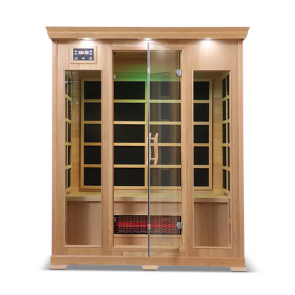 HealthSmart 3 Person Full Spectrum Infrared Sauna HealthSmart