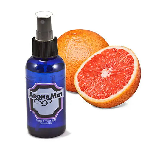 AromaMist Grapefruit 4 (Grapefruit Aroma Bath Oil, 4-ounce atomizing spray, AromaMist) AromaMist
