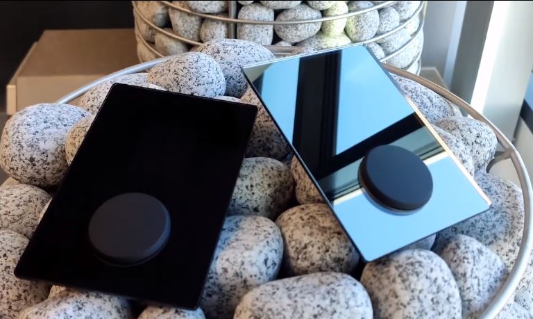 UKU WiFi Sauna Control Panel Mirror Finish