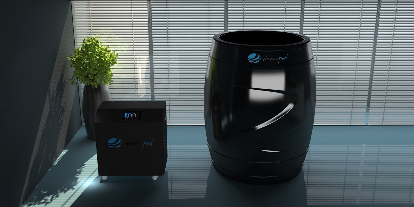 Dreampod Ice Series Cold Plunge Barrel with Chiller