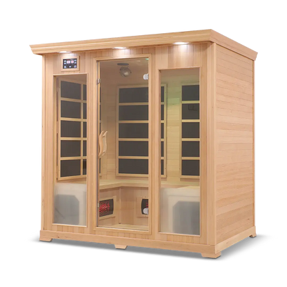 HealthSmart 4 Person Full Spectrum Infrared Sauna HealthSmart