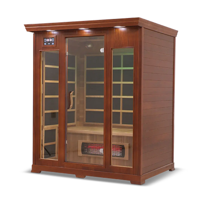 HealthSmart 3 Person Full Spectrum Infrared Sauna HealthSmart