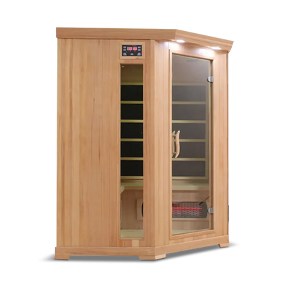 HealthSmart 4 Person Full Spectrum Corner Infrared Sauna HealthSmart