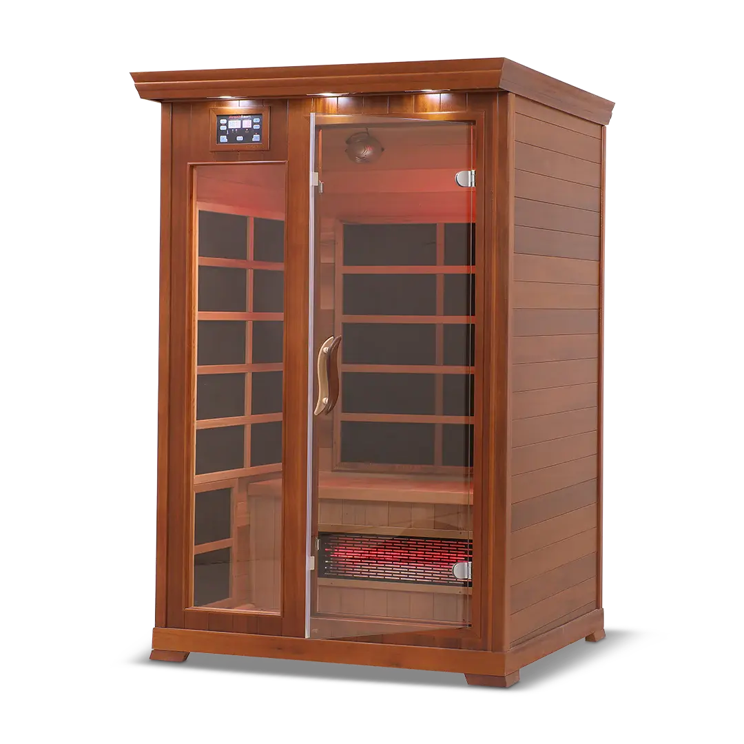 HealthSmart 2 Person Full Spectrum Infrared Sauna HealthSmart
