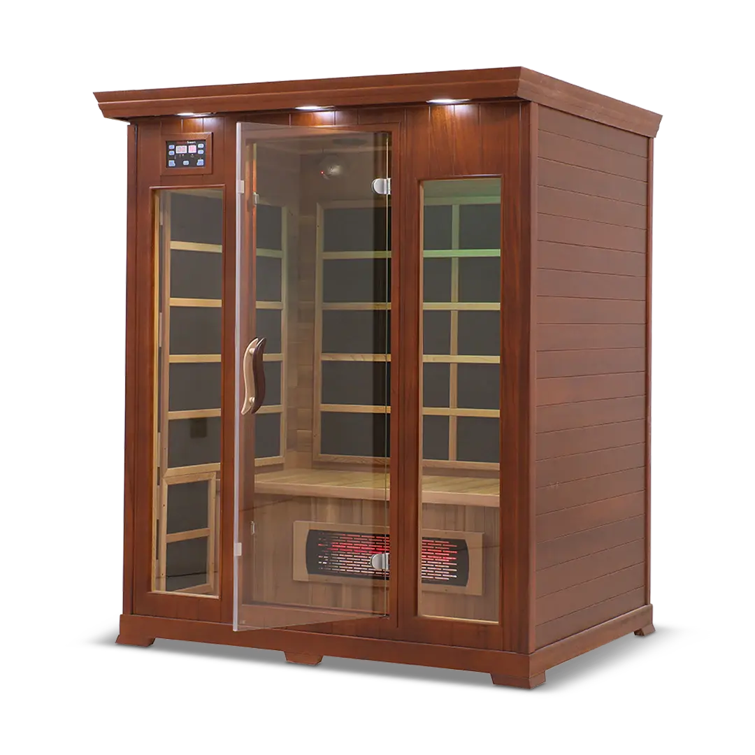 HealthSmart 3 Person Full Spectrum Infrared Sauna HealthSmart